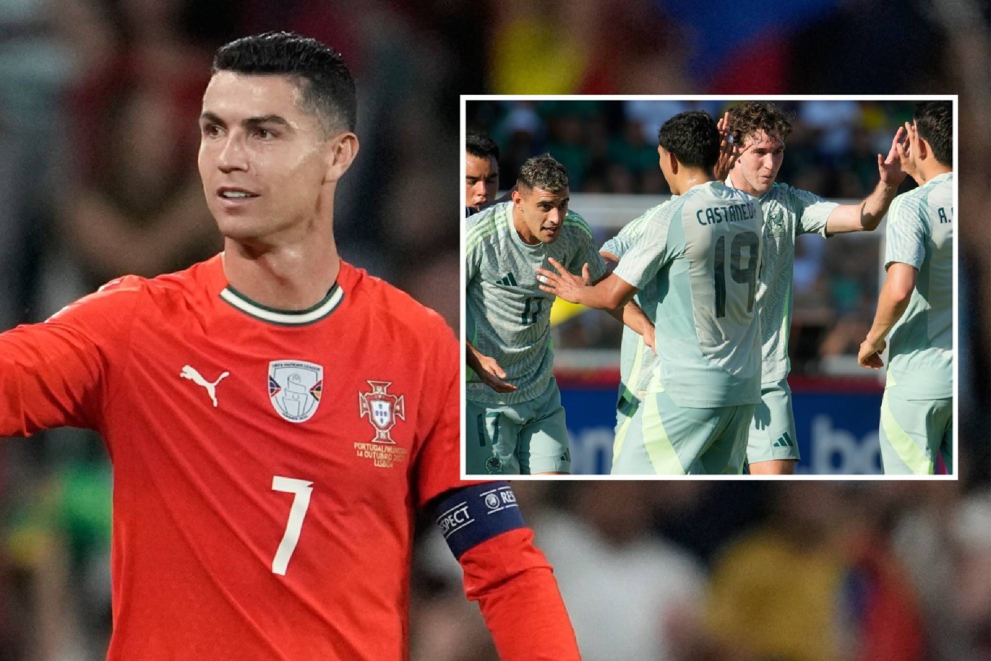 开云体育中国-墨西哥门将谈对C罗：面对儿时偶像与全球公认榜样，感觉特别